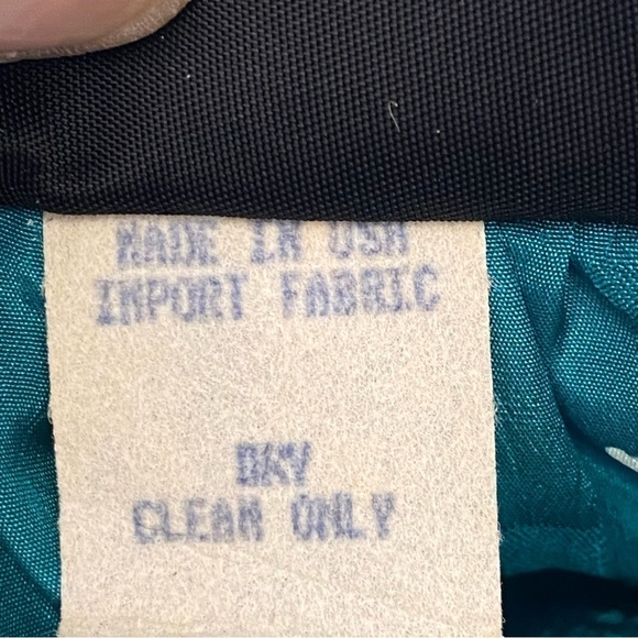 Jonathan Martin Vintage Teal Pleated Full Skirt - Picture 7 of 7